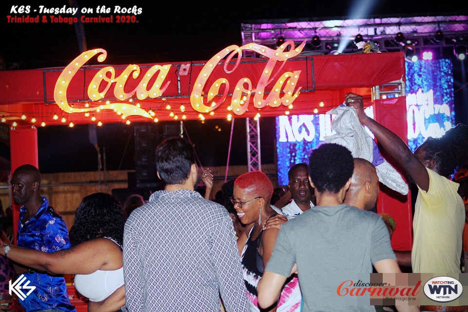 Trinidad and Tobago Carnival 2020. Kes Tuesday on the Rocks