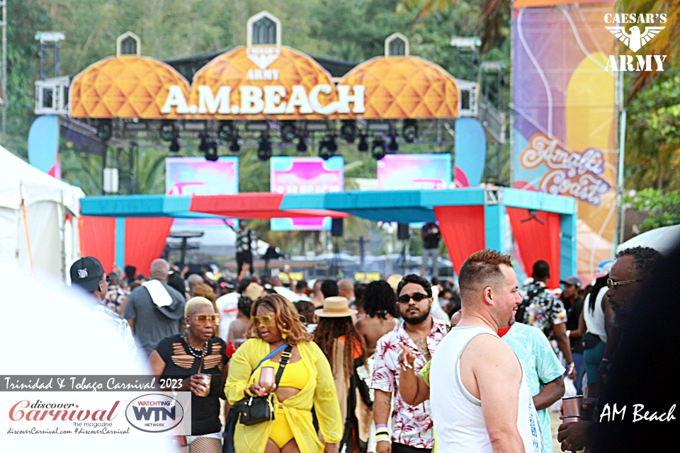 Trinidad and Tobago Carnival 2023 - Caesars Army AM Beach.