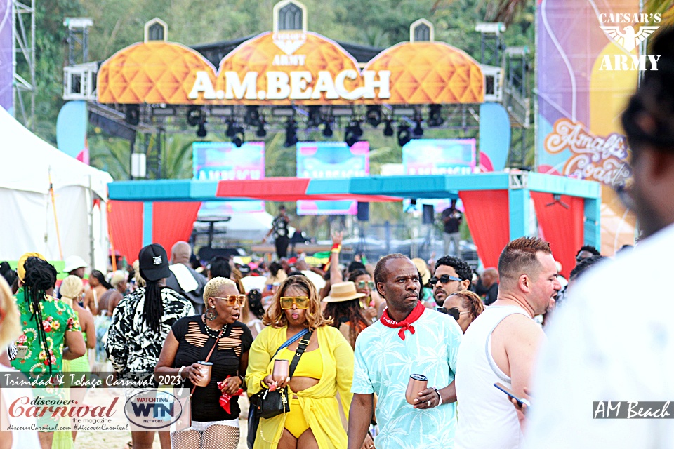 Trinidad and Tobago Carnival 2023 - Caesars Army AM Beach.