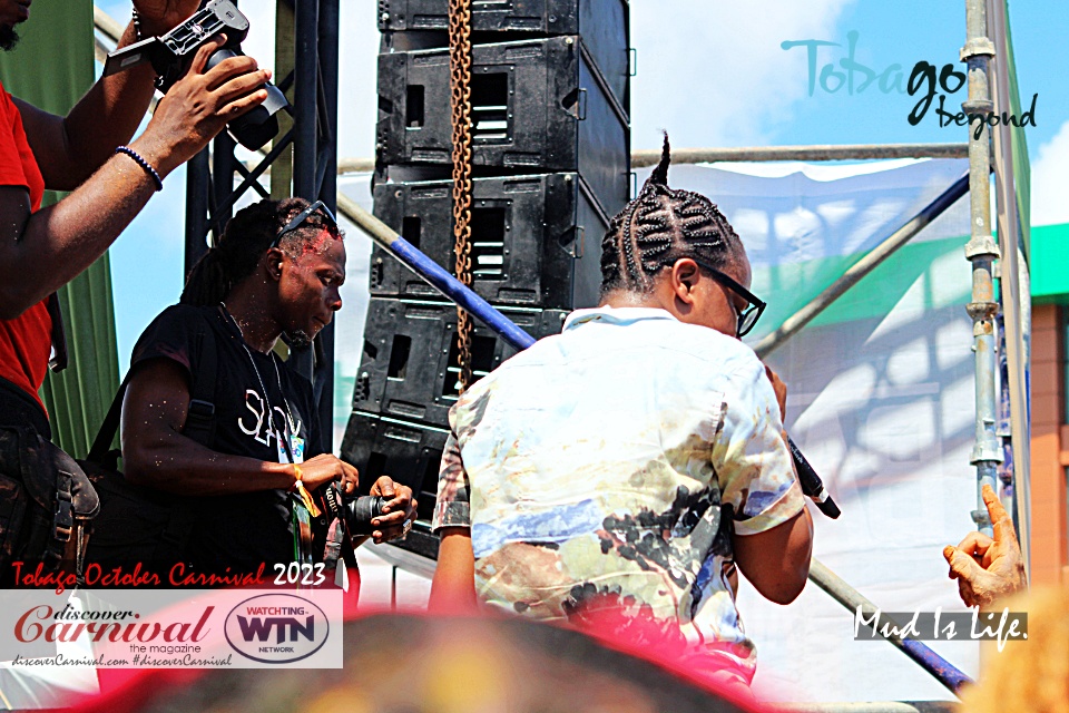 Tobago Carnival 2023 - Scarborough, Tobago.- MIL - Mud is Life.