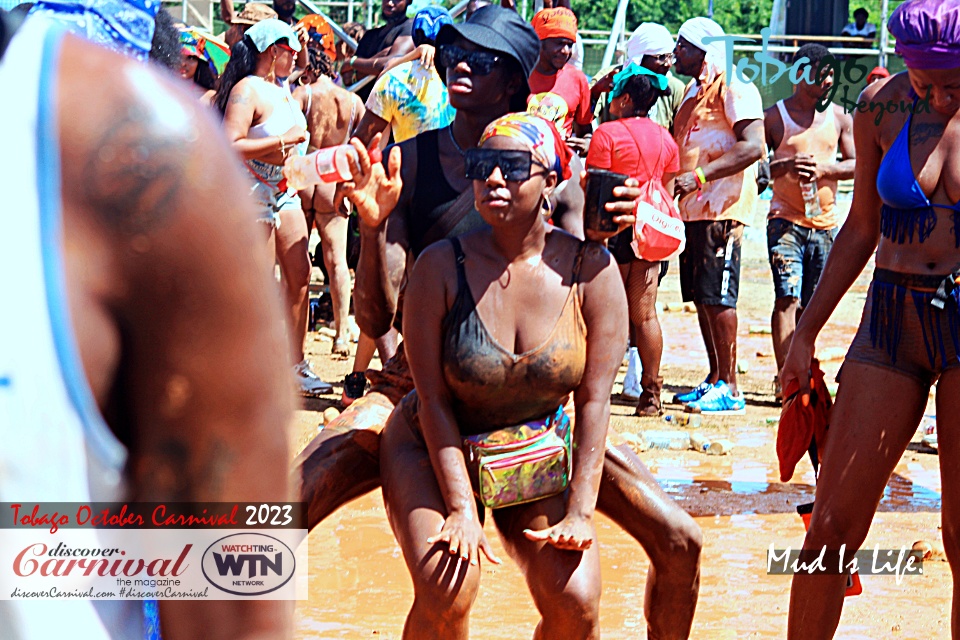 Tobago Carnival 2023 - Scarborough, Tobago.- MIL - Mud is Life.