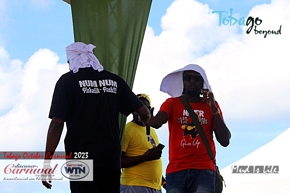 Tobago Carnival 2023 - Scarborough, Tobago.- MIL - Mud is Life.