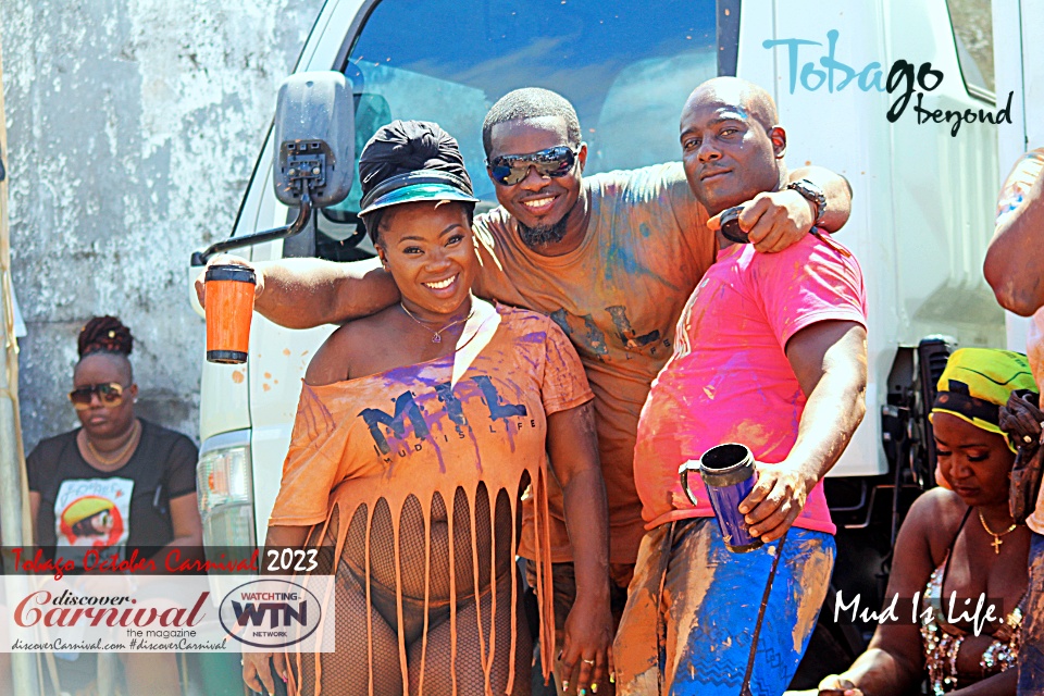 Tobago Carnival 2023 - Scarborough, Tobago.- MIL - Mud is Life.