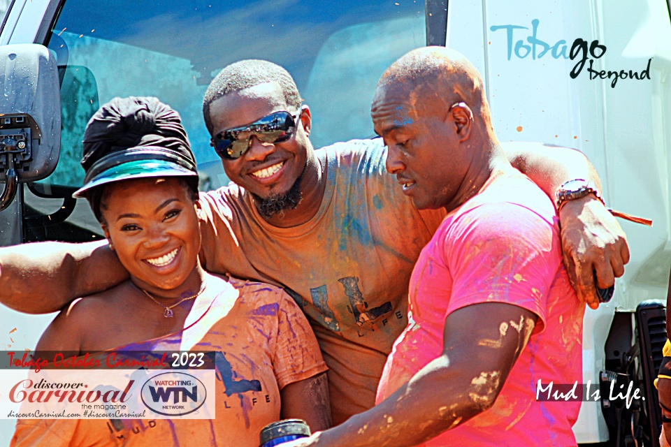 Tobago Carnival 2023 - Scarborough, Tobago.- MIL - Mud is Life.