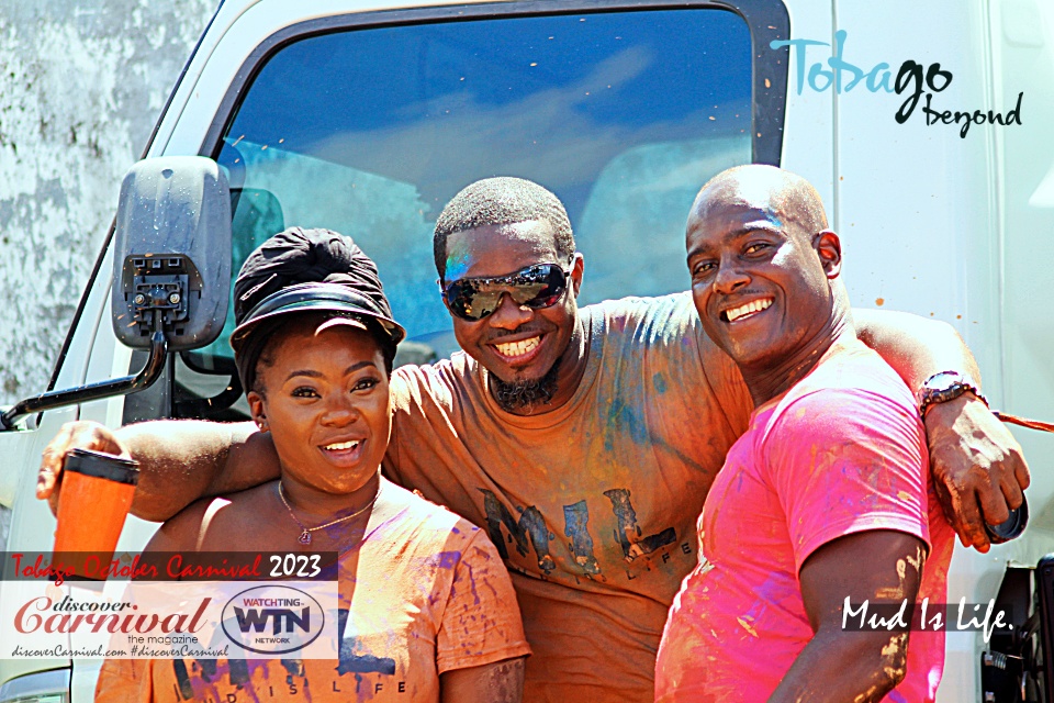 Tobago Carnival 2023 - Scarborough, Tobago.- MIL - Mud is Life.