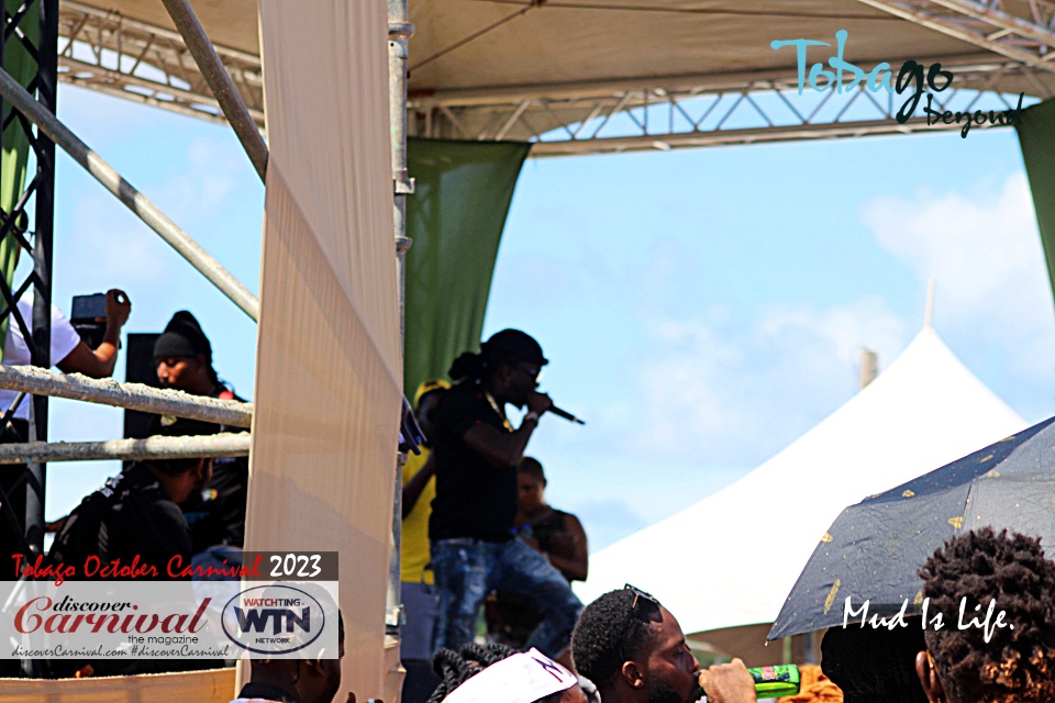 Tobago Carnival 2023 - Scarborough, Tobago.- MIL - Mud is Life.