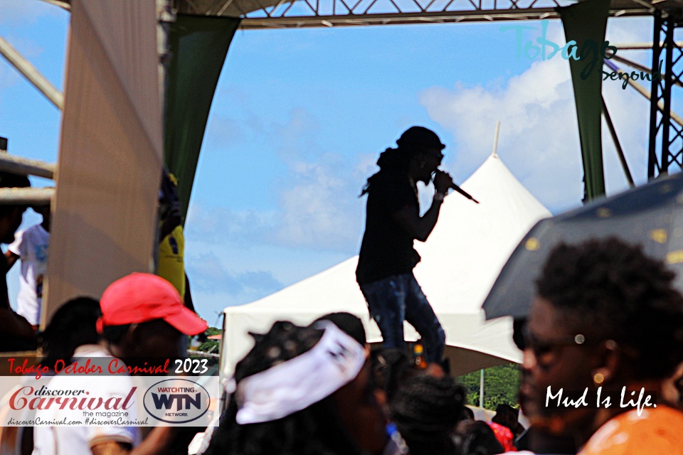 Tobago Carnival 2023 - Scarborough, Tobago.- MIL - Mud is Life.