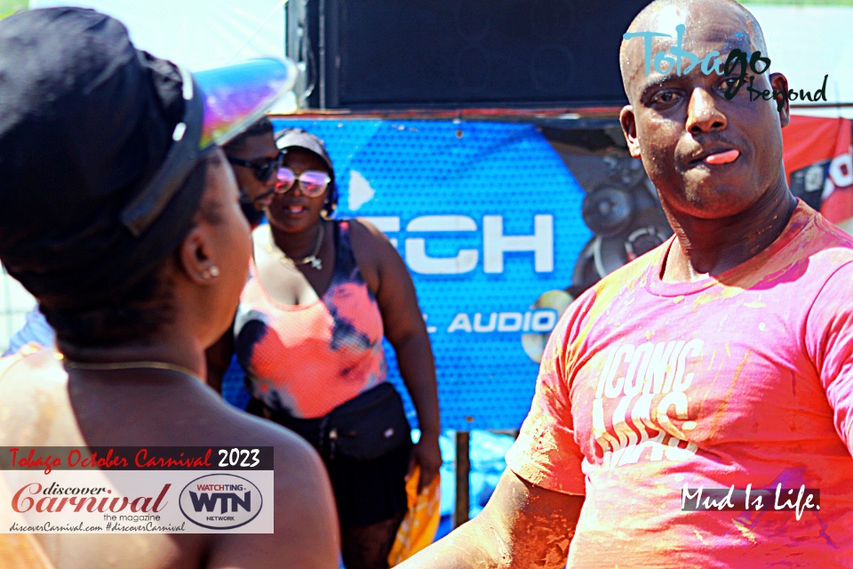 Tobago Carnival 2023 - Scarborough, Tobago.- MIL - Mud is Life.