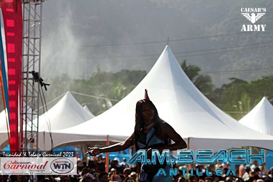 Trinidad and Tobago Carnival 2024 - Caesars Army AM Beach - Antillea.